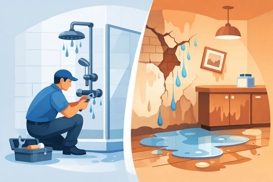 Shower Leak Repair Before Water Damage Spreads
