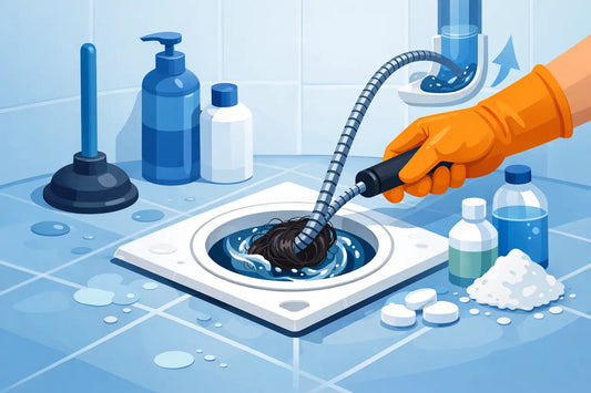 How to Clear Shower Drain Without Making It Worse