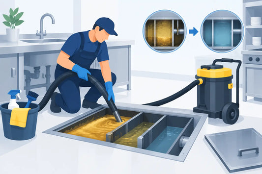 How to Clean Grease Traps Safely and Properly