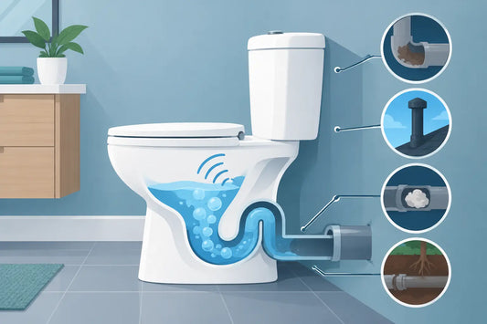 What Causes Toilet Gurgling? Common Plumbing Faults